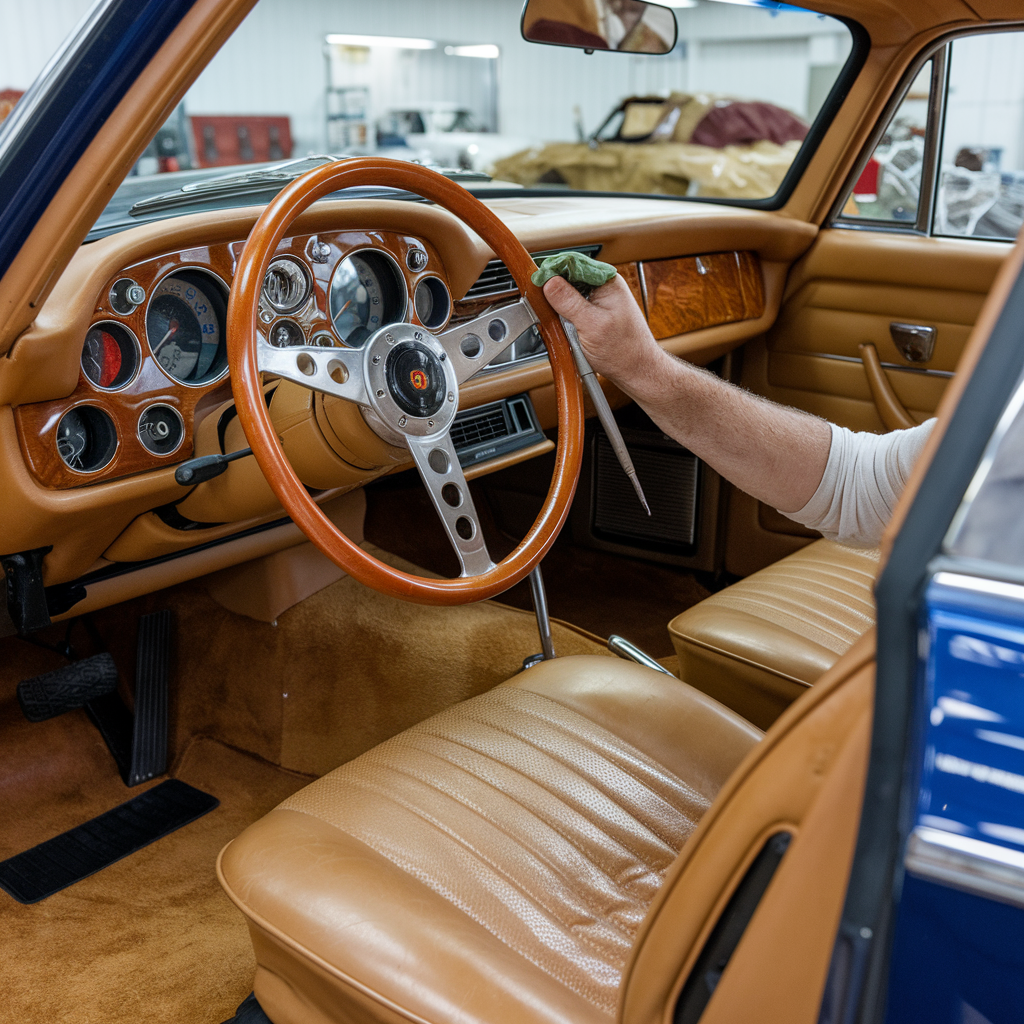 Formation réparation et teinture du cuir automobile : le programme détaillé